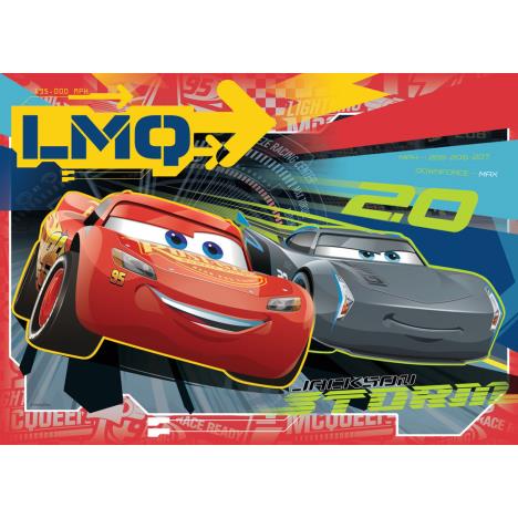Disney Cars 60pc Giant Jigsaw Puzzle Extra Image 1